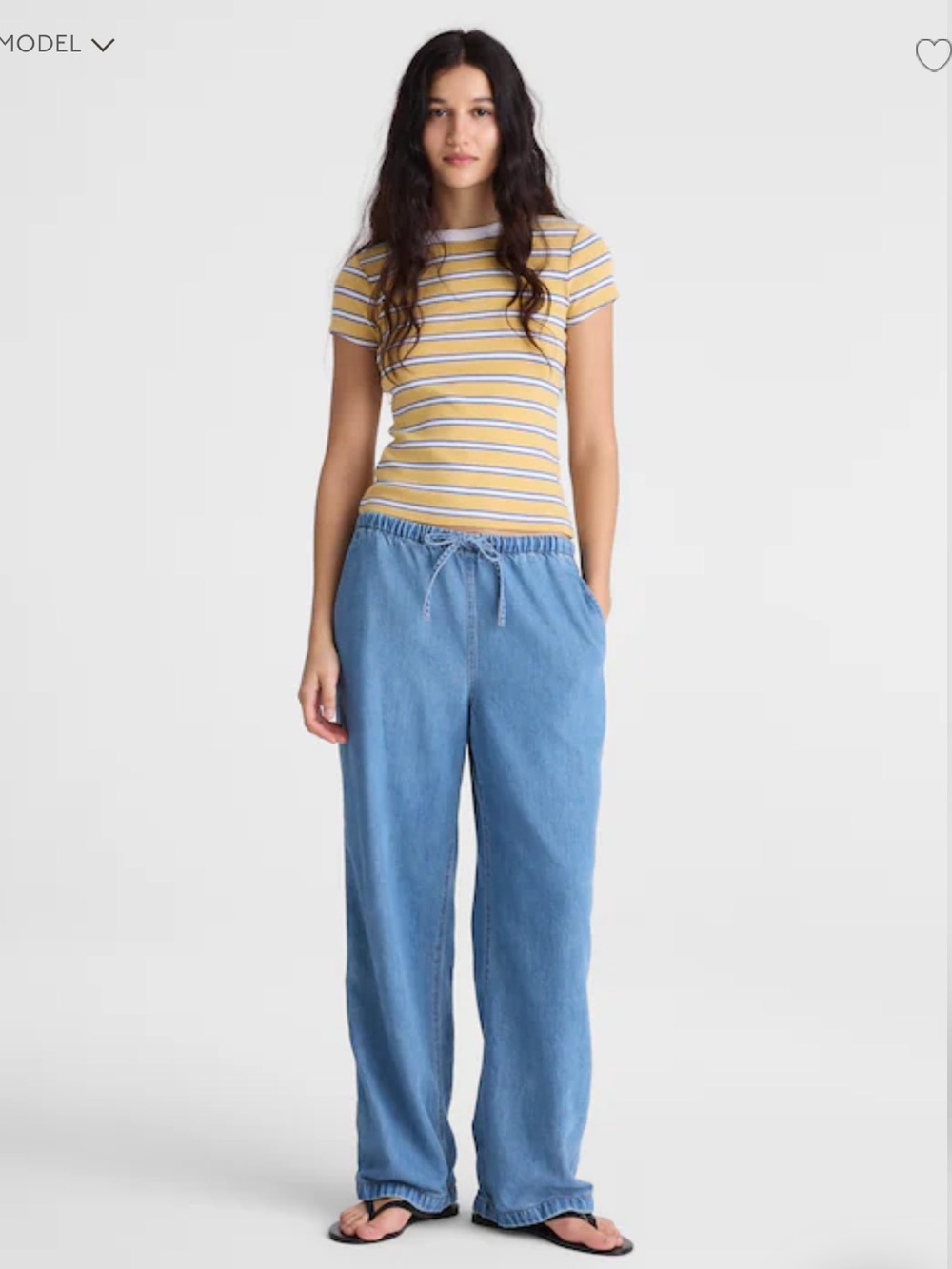 Madewell Pull-On Jeans in Airy Denim - Lido WashAiry
